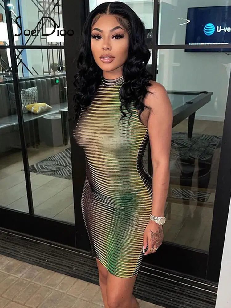 see through micro mini dress Sheer Black Bodycon Short Sleeve Dress Knorts Knit Denim