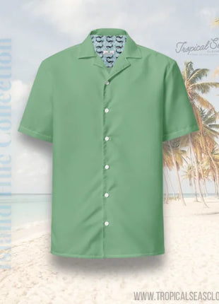 Palm Green button shirt