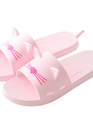 Vibrant Cat Summer Slippers