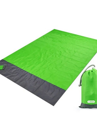 Waterproof Pocket Beach Blanket: Portable 2x2.1m Camping Mat