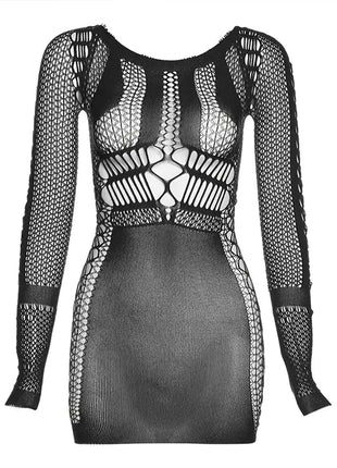 Lucky Lottery Mesh Mini Dress
