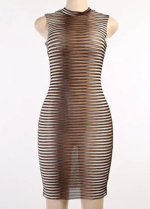 Micro Mini Dress Sheer See Through Dress