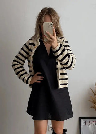 Linen Mini Dress