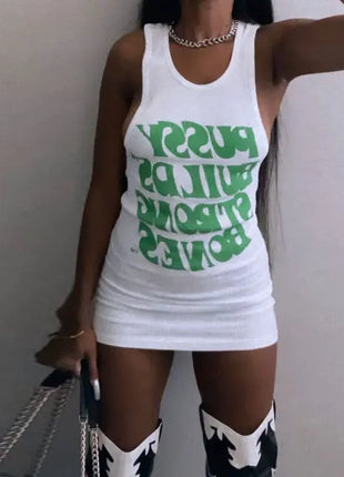 Sleeveless Bodycon Mini Dress
