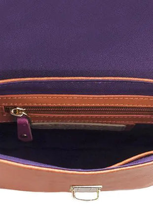 Tiny Leather Handbag -Watermelon/Orange (Option 1)