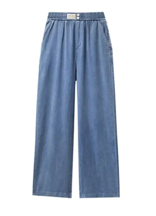 Summer Ice Silk Jeans Women