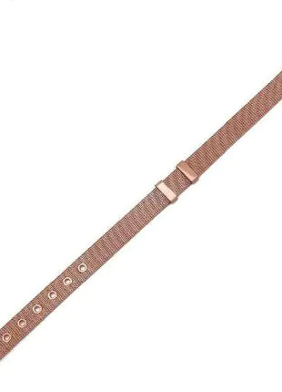 Stainless Steel Slider Bracelet -Rose Gold