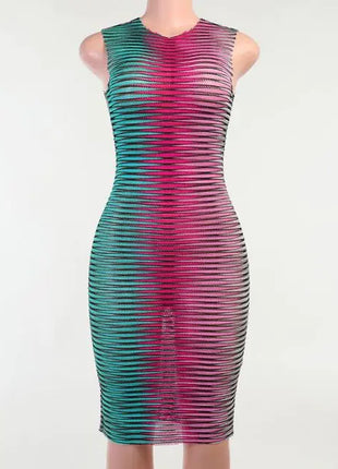 Micro Mini Dress Sheer See Through Dress