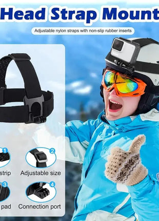 Action Camera Mount Kit
