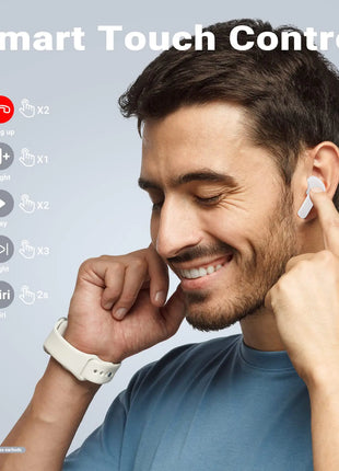 BT30 ENC Noise Canceling Wireless Bluetooth Earbuds