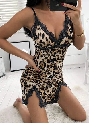 Vitalic Leopard Mini Dress